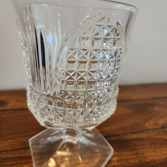 Vintage 8.5" Tall Cut Glass Lidded Candy Jar - Picture 5 of 10